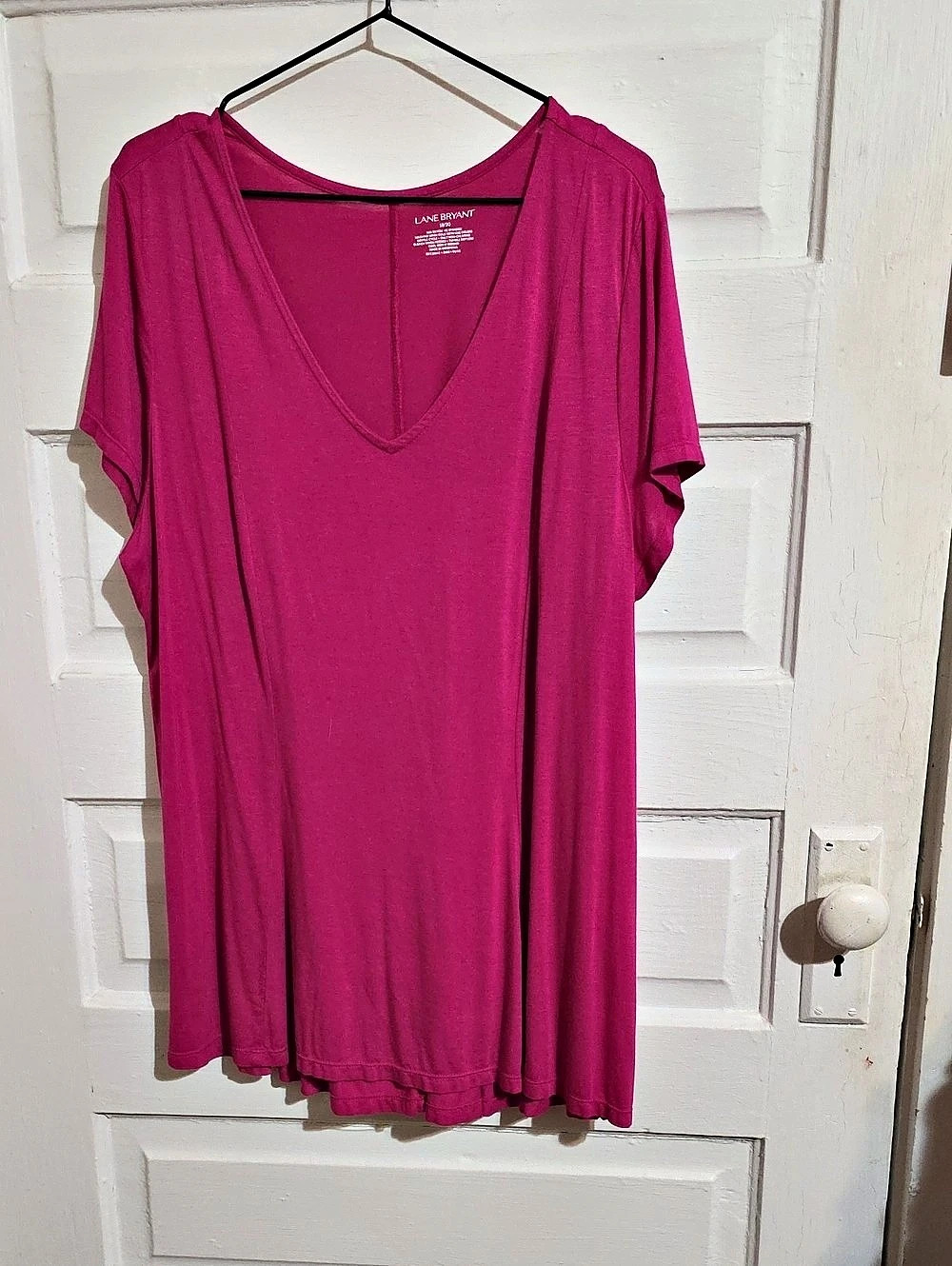 Lane Bryant Lace-Up Mini Dress in Pink Size 18/20 Like New